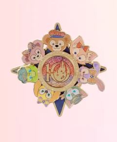 七宝旋转徽章-26上迪10岁生日庆典系列