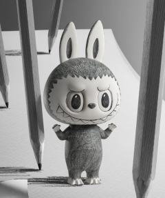 MEGA LABUBU 400% 素描