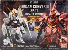 FW高达大集结 SP01 RX-93 ν高达&MSN-04 沙扎比 金属色版