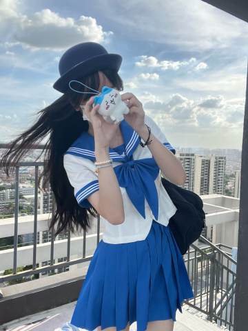 蓝蝶·夏服套装