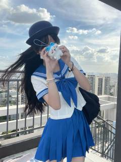 蓝蝶·夏服套装-资料图