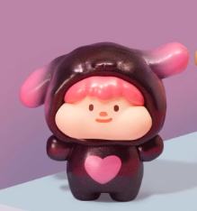 大隐藏款-爱心小狗（黑）