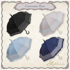 couronne-fleur 条纹 洋伞-资料图