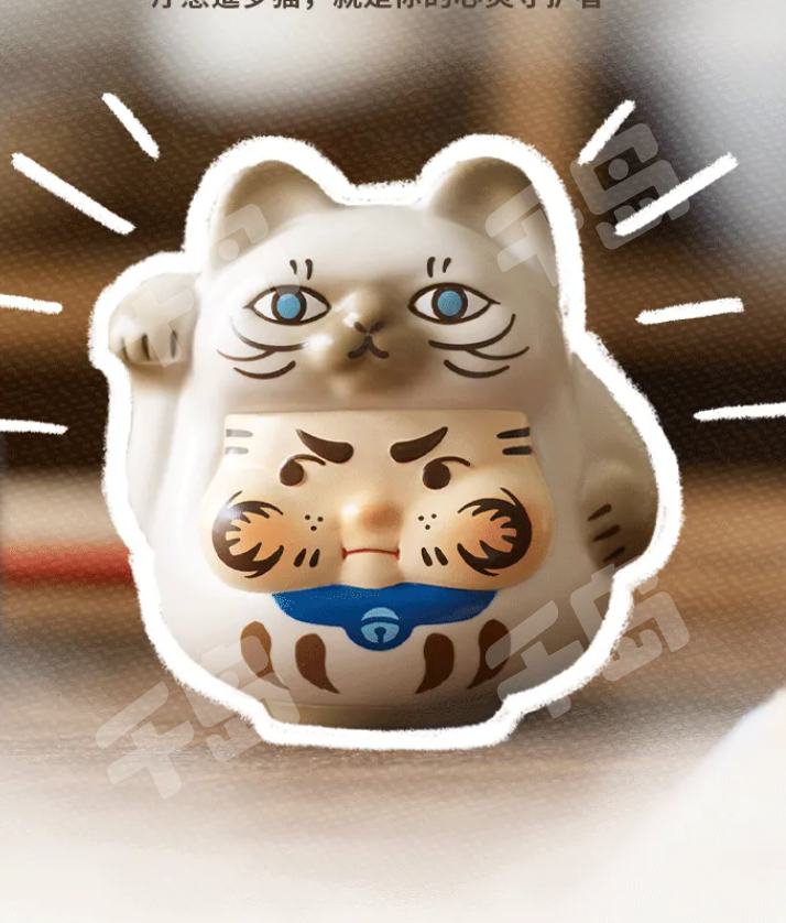 花猫 招财三花猫| 招招好运小猫系列- ppbaby - Toyzeroplus - 常规款