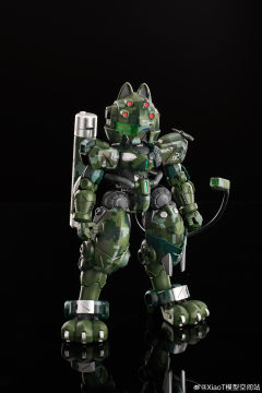 铁啸 超机动机甲 C.A.T 02号机“獠”猫型机甲 密林迷彩限定版-资料图