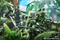 铁啸 超机动机甲 C.A.T 02号机“獠”猫型机甲 密林迷彩限定版-资料图