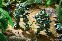 铁啸 超机动机甲 C.A.T 02号机“獠”猫型机甲 密林迷彩限定版-资料图