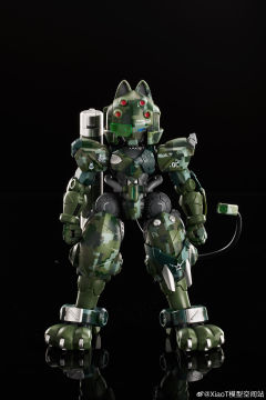 铁啸 超机动机甲 C.A.T 02号机“獠”猫型机甲 密林迷彩限定版-资料图