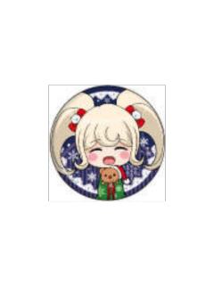 西园寺日寄子-1·2 Reload 圣诞节ver. Q版徽章