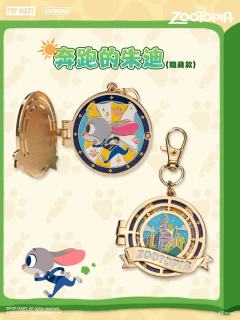 疯狂动物城双层金属相框吊坠系列-资料图