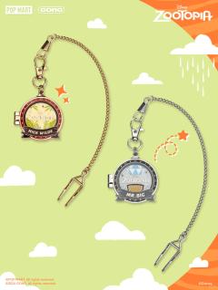 疯狂动物城双层金属相框吊坠系列-资料图