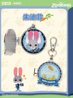 疯狂动物城双层金属相框吊坠系列-资料图