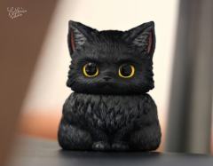 坐坐黑猫-资料图