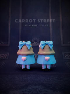 萝卜万圣夜-少女兔灵灵-蓝-资料图