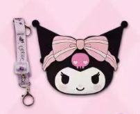 F赏-酷洛米挂绳硅胶小挎包3-资料图