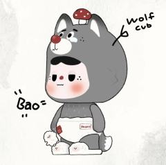 小灰狼-资料图