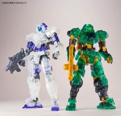 30MM eEXM-17 奥鲁托+bEXM-15 波鲁塔诺瓦[透明配色] HYPER PLAMO FES活动专卖品 -资料图