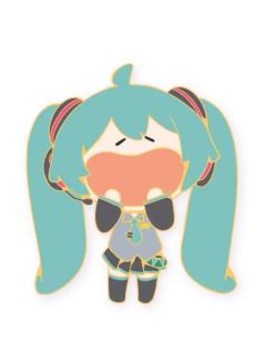 初音未来-UMA可爱体系列金属徽章