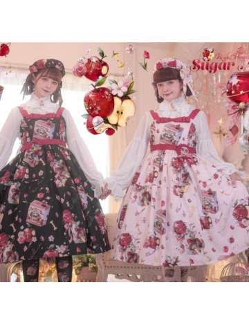 Spin 合作款 Sugar Apple 苹果糖 JSK