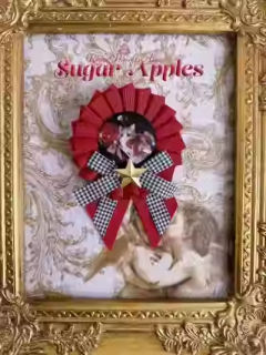 Spin 合作款 Sugar Apple 苹果糖 JSK-资料图