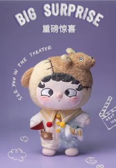 小狗替身毛绒公仔