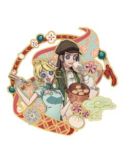 园丁&佣兵(《真理之下》金属徽章套装)-《真理之下——东方的麒麟》礼盒