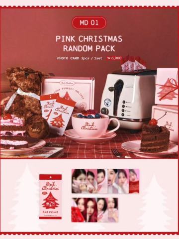 2024 PINK CHRISTMAS red velvet