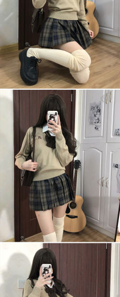 慵懒风套头毛衣-资料图