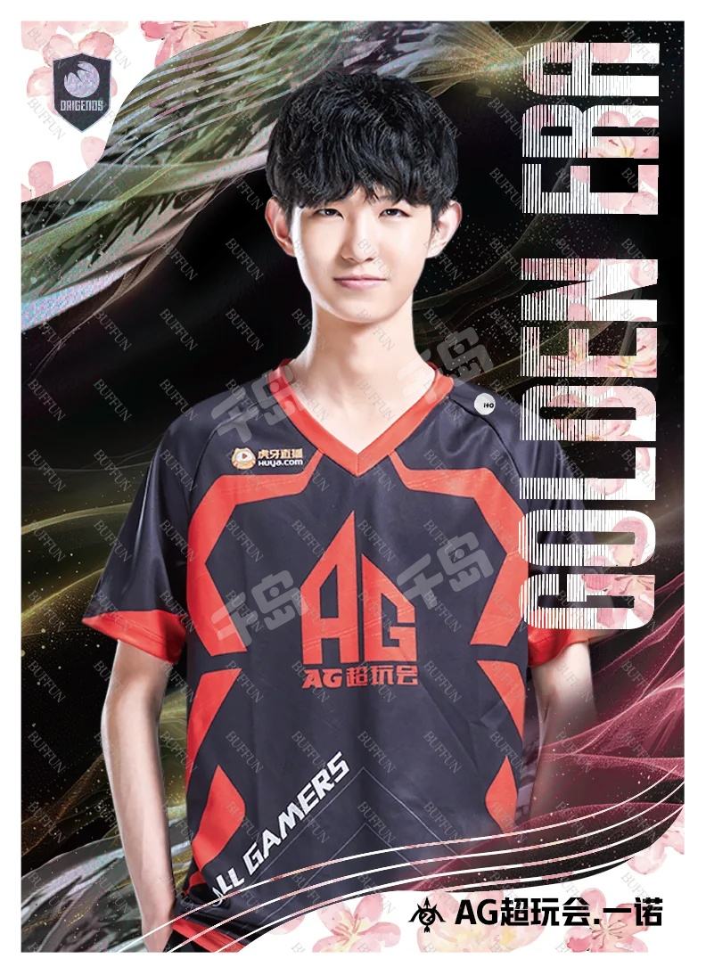 AG超玩会.一诺 | 2024光启ORIGENDS KPL官方授权选手卡 - KPL - 桃粉 - 一诺 - 成都AG超玩会|千岛