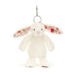 Blossom Cream Bunny 'Berry' Bag Charm-资料图