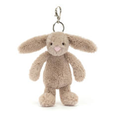 Bashful Beige Bunny Bag Charm-资料图