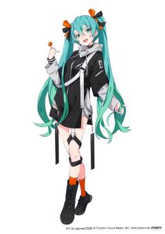 Fashion 初音未来 朋克时装-资料图