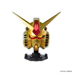 BN HEAD Collection RX-78-2 GUNDAM 元祖高达大尺寸头部模型摆件 金色-资料图