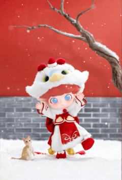 瑞兽可动人偶-资料图