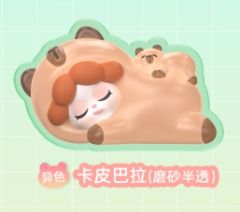 卡皮巴拉-异色