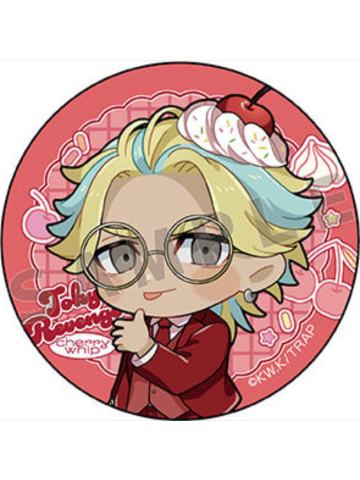 灰谷龙胆-樱桃蛋糕Q版吧唧