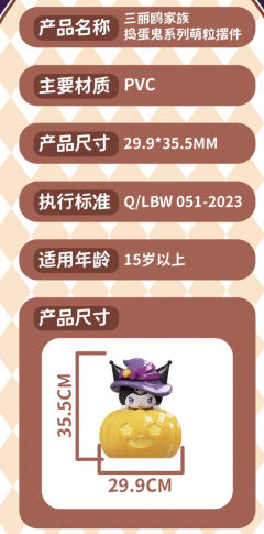 三丽鸥家族捣蛋鬼系列萌粒-资料图