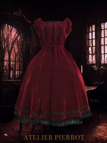 Shadowy Soirée Dress