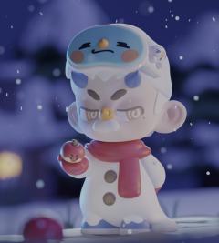 困困雪人-资料图