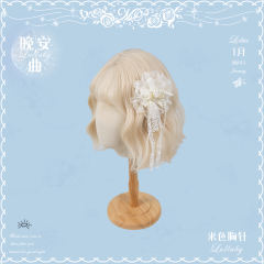 晚安曲系列 小物 BNT 边夹 发带 胸针 项圈-资料图
