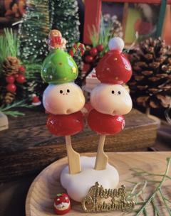 圣诞糖葫芦-绿色款-资料图