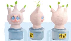 抱抱盆栽毛绒系列-象牙宫款-资料图
