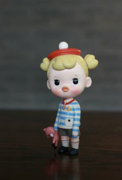 麻将四子蓝白条纹