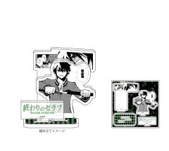 百夜优一郎-A3原画黑白多插立牌-资料图