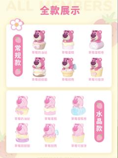 草莓熊系列甜品派对手办-资料图