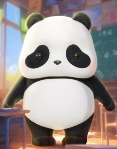 Panda Roll胖哒幼800%小熊精