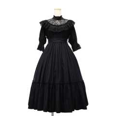 紫阳花蕾丝DRESS-资料图