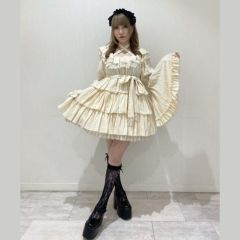 Coquelicot 虞美人纱布OP-资料图