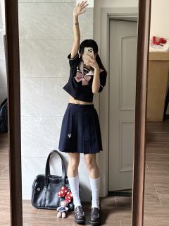 夏季收腰版型·水手服套装-资料图