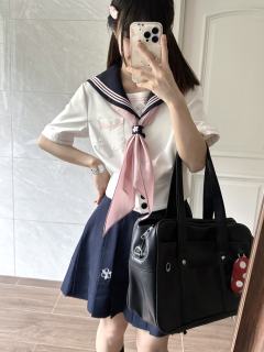 夏季收腰版型·水手服套装-资料图